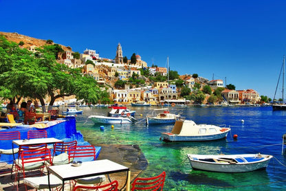 Symi island cafe, Greece