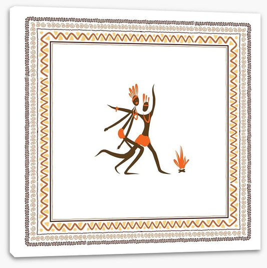 The fire dance