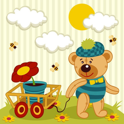 Bear in the garden