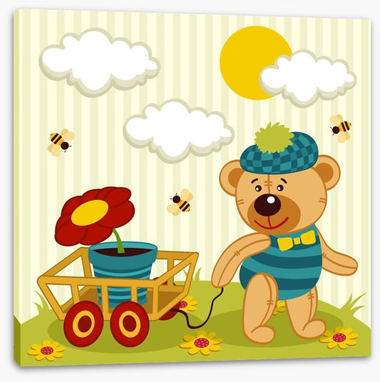 Bear in the garden