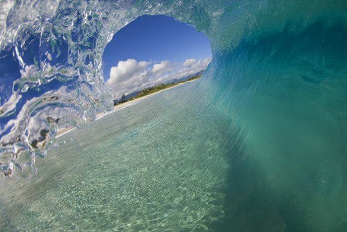 Empty wave, Hawaii