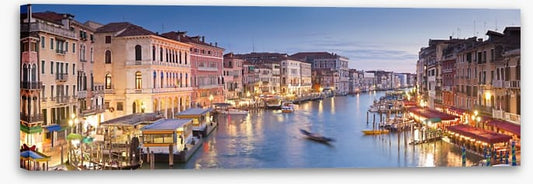 Grand Canal dusk panorama