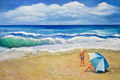 Raised on the beach I