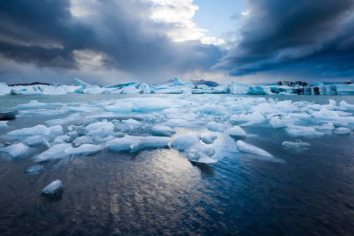 Melting lagoon