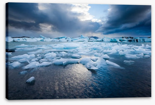 Melting lagoon