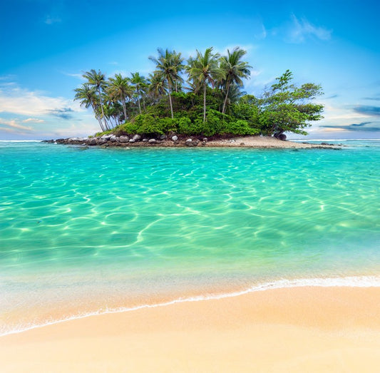 Tropical island paradise