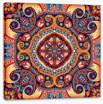 Paisley silk