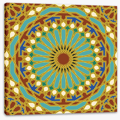 Arabic glaze