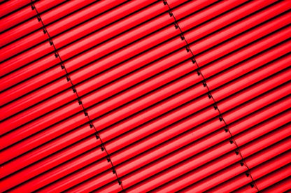 Red shutters