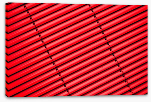 Red shutters