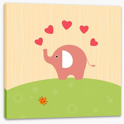 Elephant in love