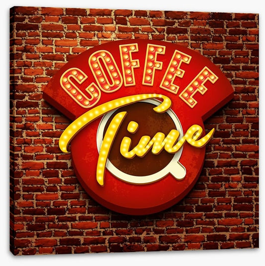 Coffee time sign