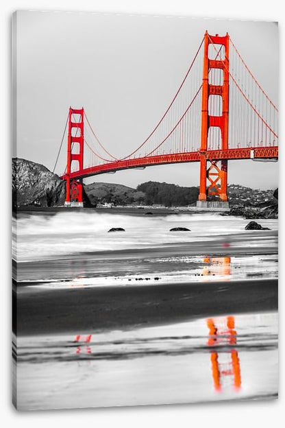 Golden Gate reflections