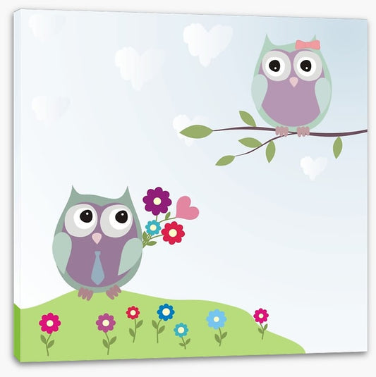 Courting owls
