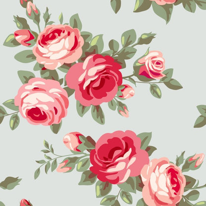 Vintage style rose wallpaper