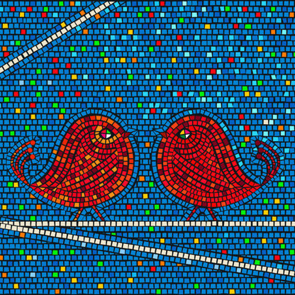 Little birds red