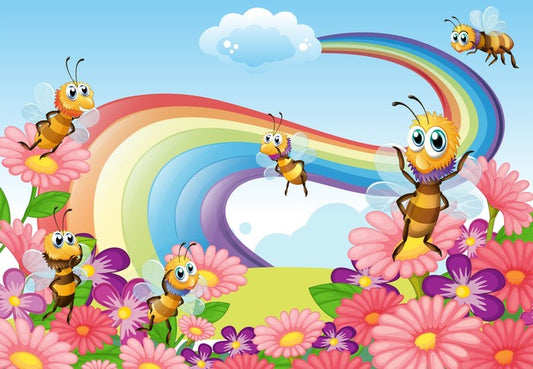 The rainbow bees