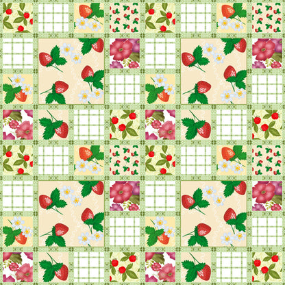 Strawberry fields patchwork