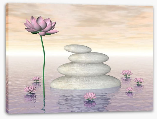 Pink lily zen
