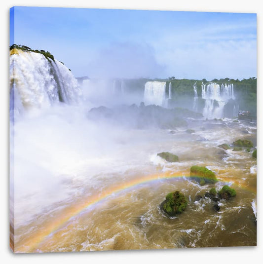 Rainbow in the mist