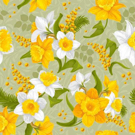 Vintage daffodils