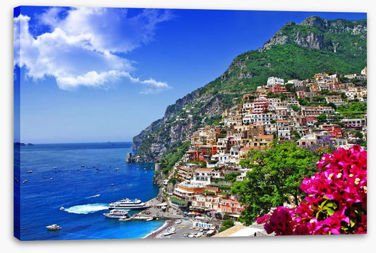 Positano on the Amalfi Coast