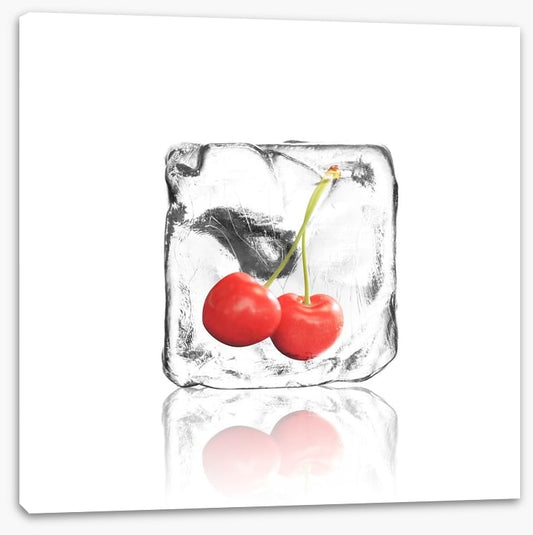 Cherry in ice