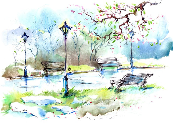 Spring in the park