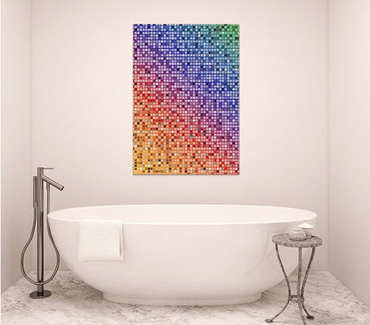 Rainbow mosaic