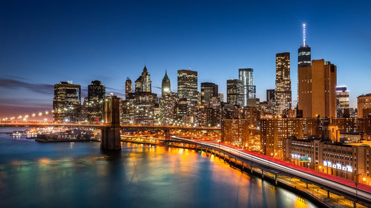 Financial District dusk