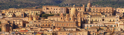 Noto rooftops panorama