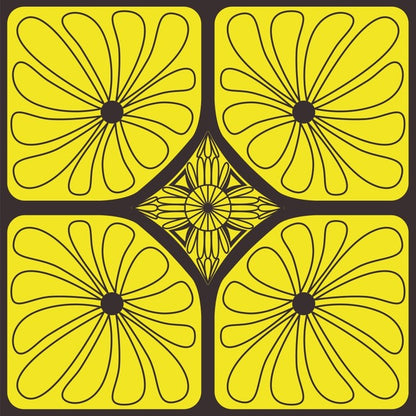 Art nouveau daisy