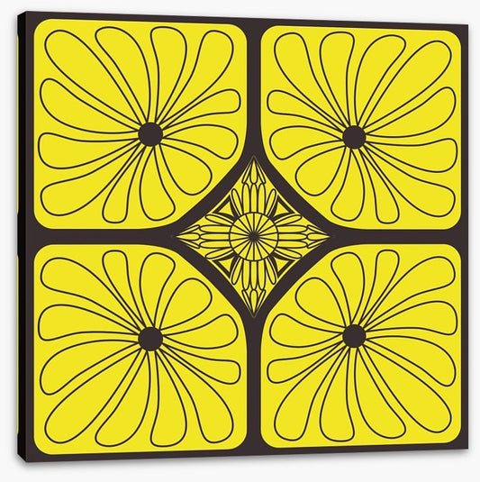 Art nouveau daisy