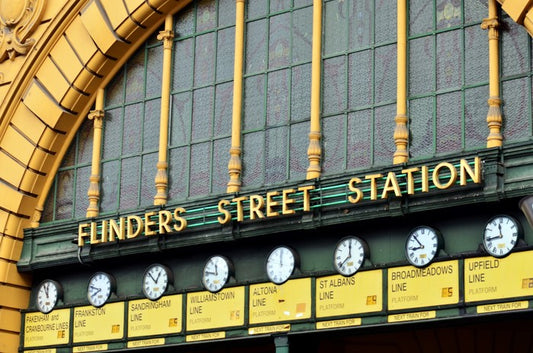 Iconic Flinders Street station