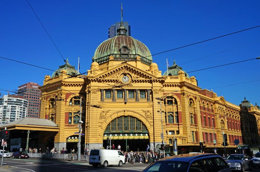 The corner of Flinders