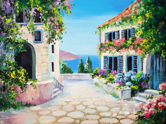 The sea view villa