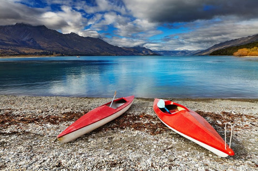Two canoes