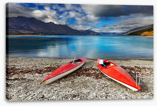 Two canoes