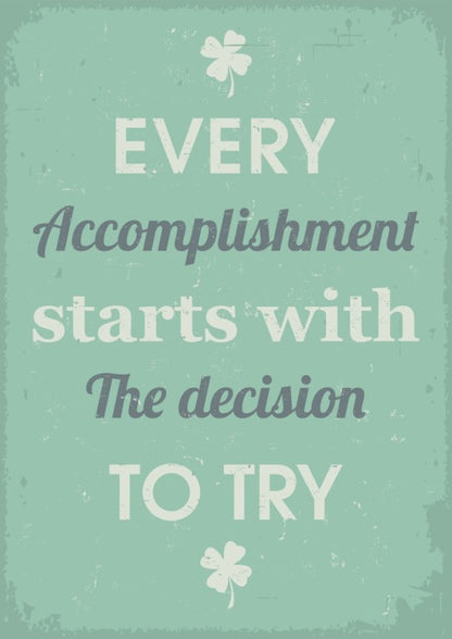 The decision to try