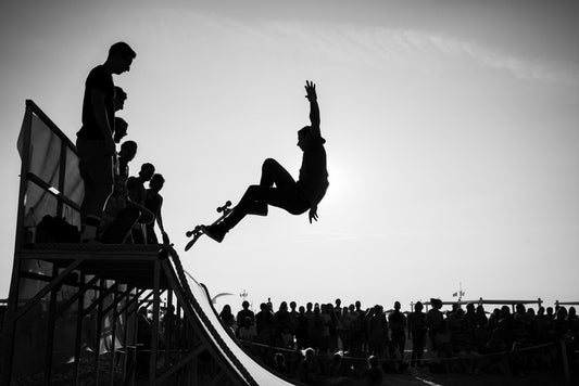 Half pipe plunge