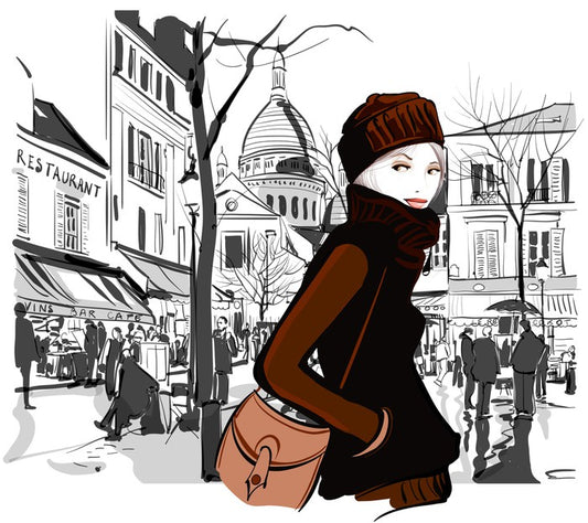 Montmartre square stroll