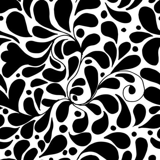 Swirl in black