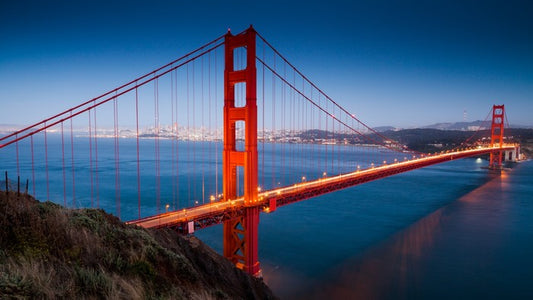 Golden Gate dusk