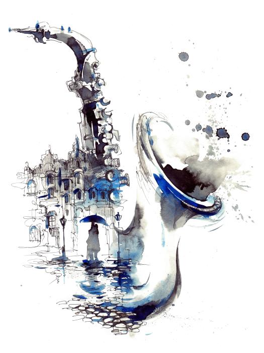 Sax in the city