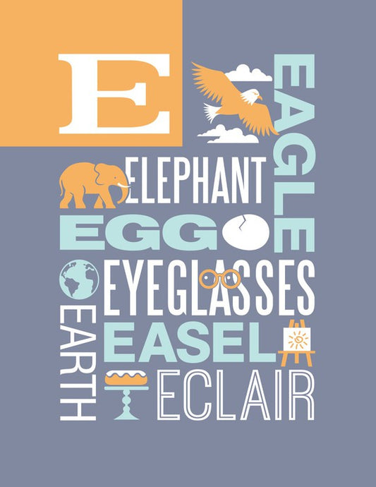 E is for eagle