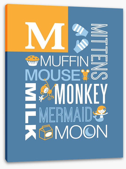 M is for monkey