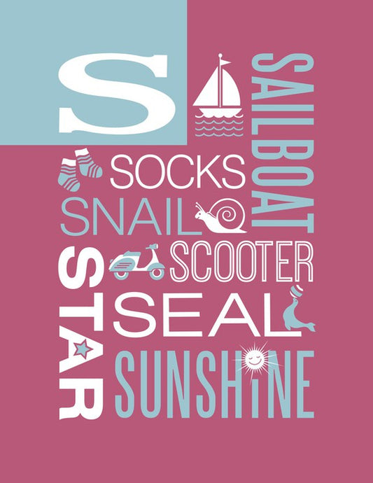 S is for sailboat