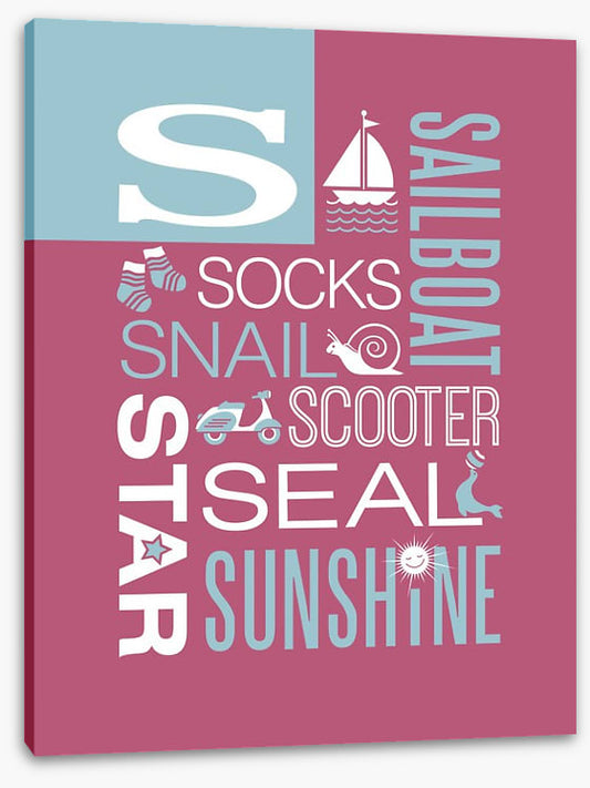 S is for sailboat