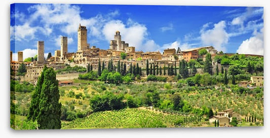 San Gimignano panorama, Italy