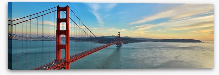 Golden Gate Bridge panoramic